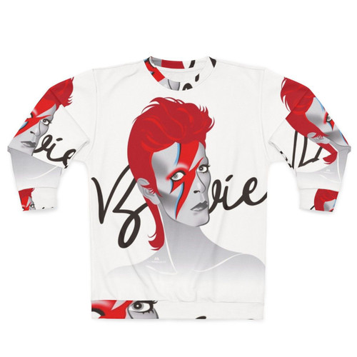 Lightning graphic sweatshirt designed by artist Alejandro Mogolloart