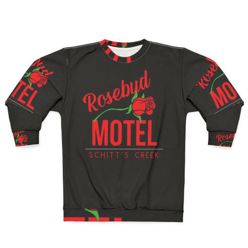 Rosebud Motel Sweatshirt featuring Schitt's Creek characters