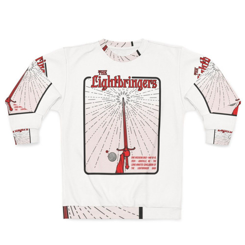 Lightbringers Farewell White Graphic Sweatshirt