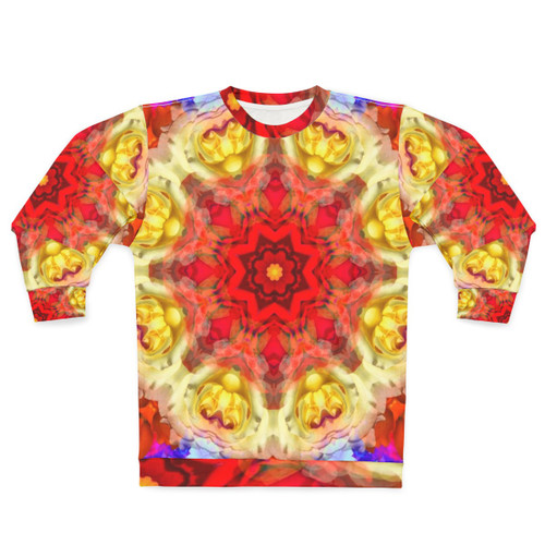 Rose Star of the Eighth Ray Spiritual Sweatshirt