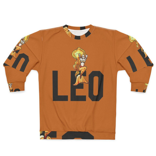 Leo Mermaid Sweatshirt with Cute Mermaid Design