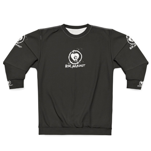 Rise Against Logo Graphic Sweatshirt