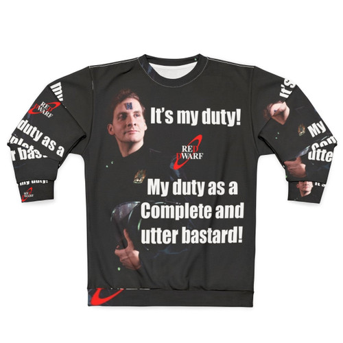 Red Dwarf Rimmer "It's My Duty" Sweatshirt