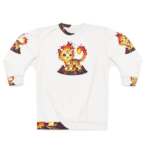 Legendary Lava Leopard Fantastical Sweatshirt