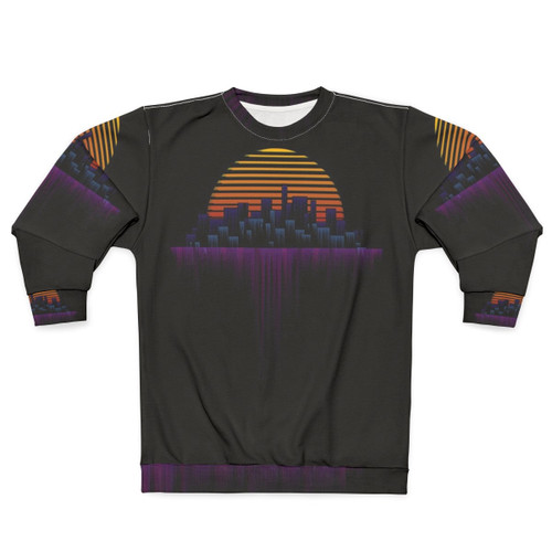 Retro Soundwave Chill-Hop Sweatshirt