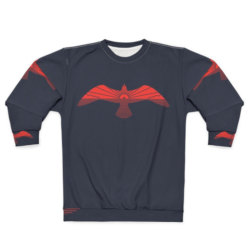 Larus Marinus Seagull Sweatshirt featuring minimalist bird art