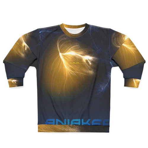 Laniakea "You Are Here" Sweatshirt featuring space art design