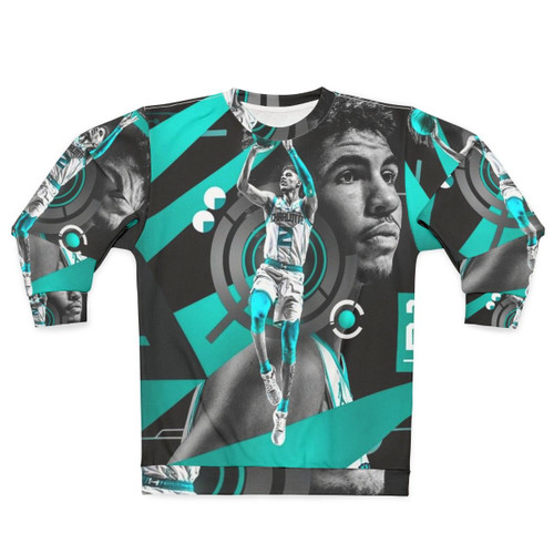 Lamelo Ball Sweatshirt - Basketball Player Graphic Design