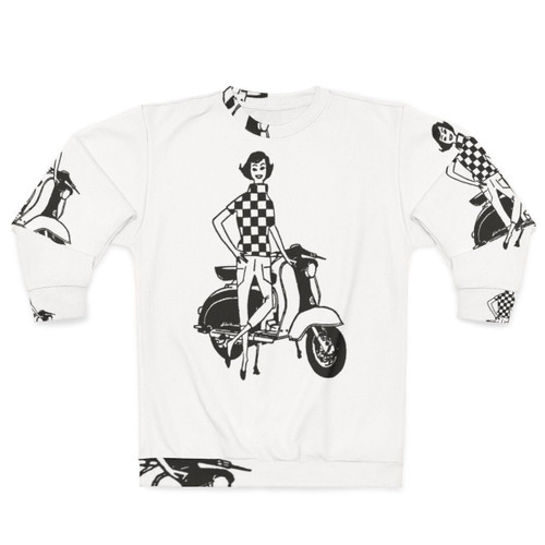 Lambretta Li Series 1 Checkered Top Mod Sweatshirt