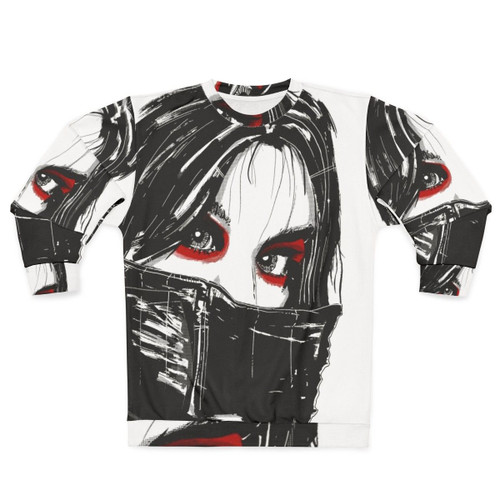 Lady Vengeance Cult Classic Korean Cinema Graphic Sweatshirt