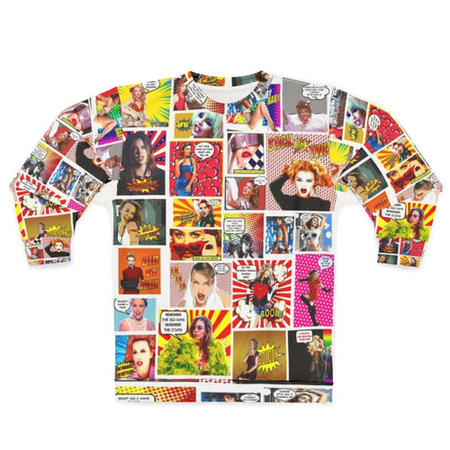 Kylie Minogue 'Even More Pow Wow' Colorful Sweatshirt