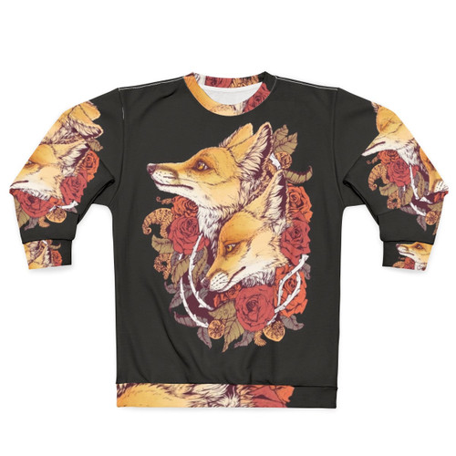 Red Fox Bloom Sweatshirt