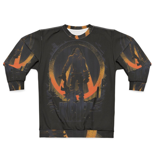 Krieg Borderlands 2 Sweatshirt featuring the character Krieg from the Borderlands video game series