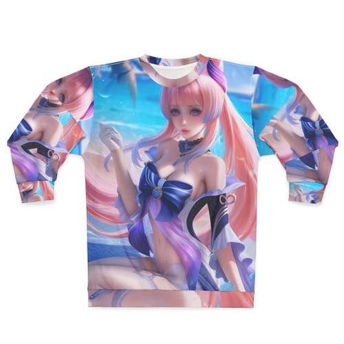 Kokomi Water Element Genshin Impact Sweatshirt