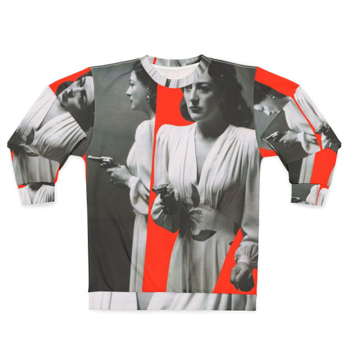 Joan Crawford Mildred Pierce Collage Art Sweatshirt