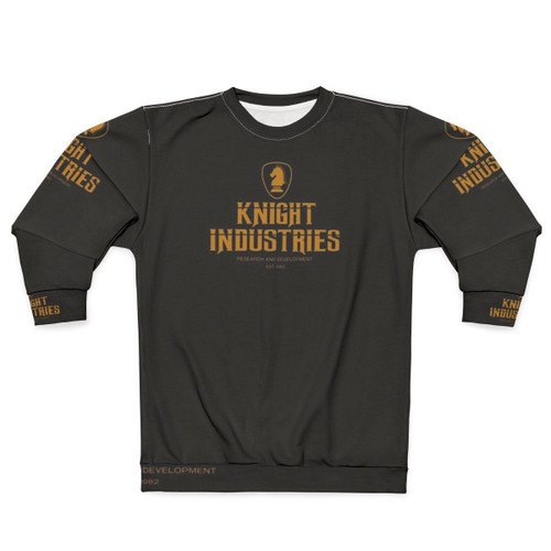 Retro Knight Rider 1982 Sweatshirt with David Hasselhoff design