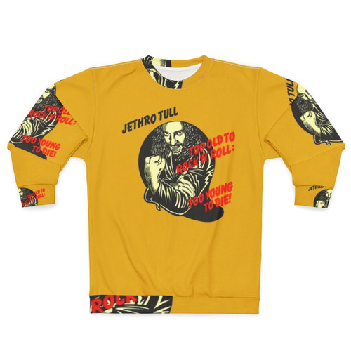 Jethro Tull Too Old Vintage Rock Band Sweatshirt