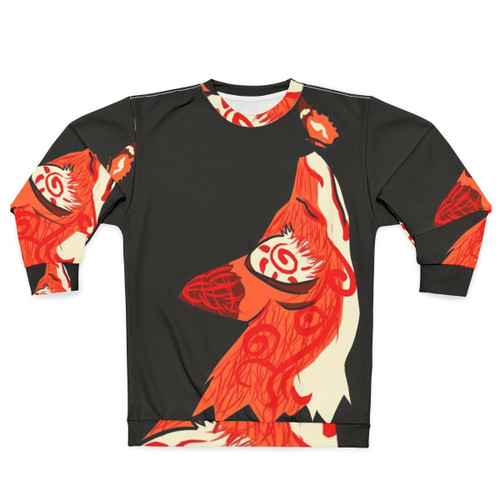 Kitsune fox spirit autumn sweatshirt