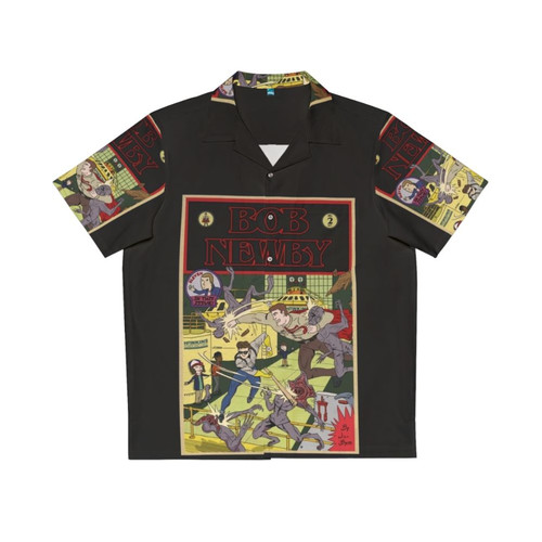 Vintage Stranger Things Bob Newby Superhero Hawaiian Shirt
