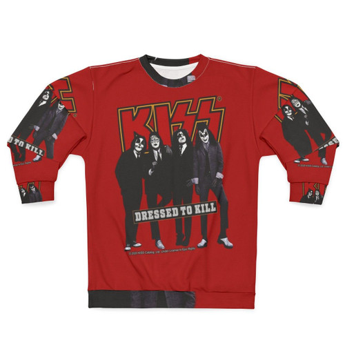 Vintage KISS band logo graphic sweatshirt