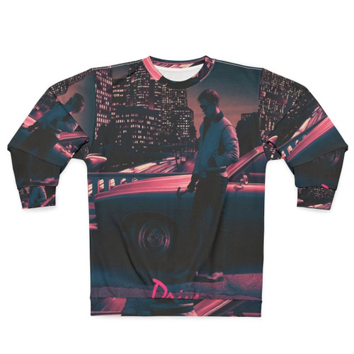 Drive Movie Poster Themed Sweatshirt