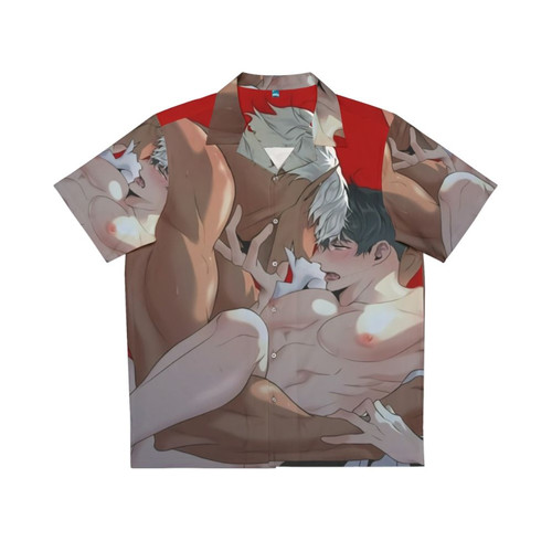 Cain Gyeong Love Vibrant Tropical Hawaiian Shirt