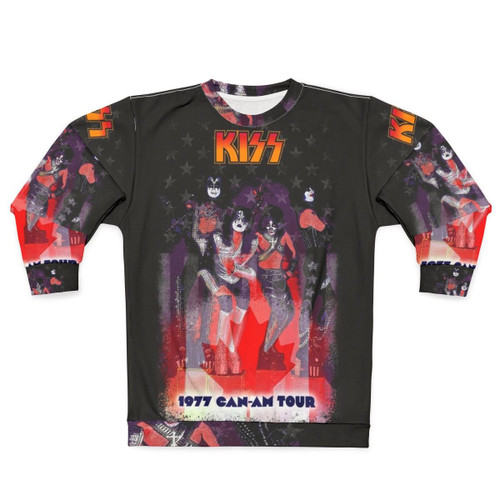 Kiss 1977 Tour Retro Sweatshirt