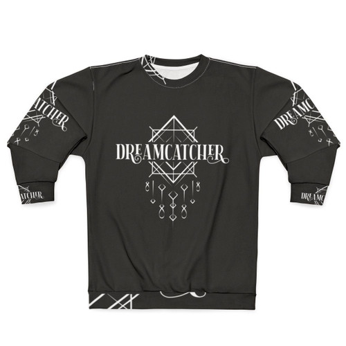 Dreamcatcher black and white sweatshirt with kpop design