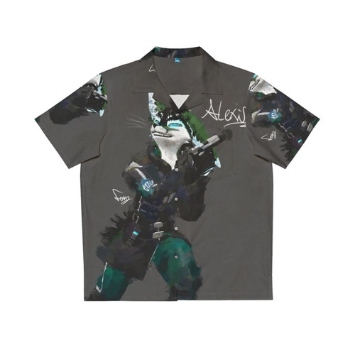 Half Life Alyx Rexouium Virtual Reality Hawaiian Shirt