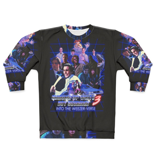 Quirky "White Boy Summer" graphic sweatshirt