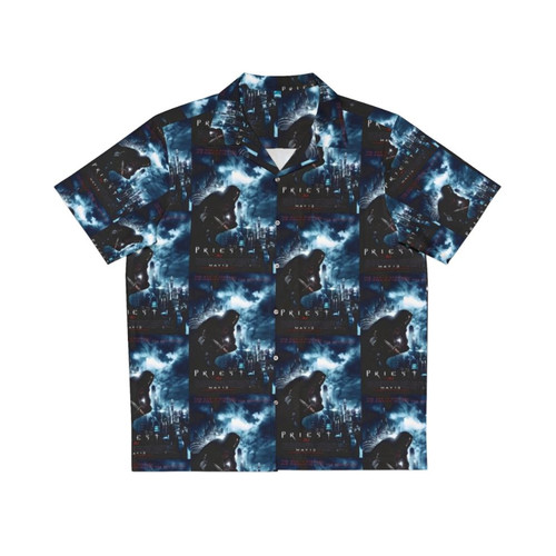 Vintage Priest Movie Poster Hawaiian Shirt