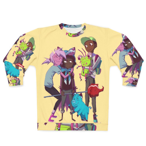 Kipo and Friends Sweatshirt - Kipo and the Age of Wonderbeasts Fantasy Adventure Apparel