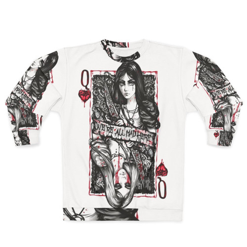 Pure Madness Sweatshirt featuring Alice in Wonderland characters