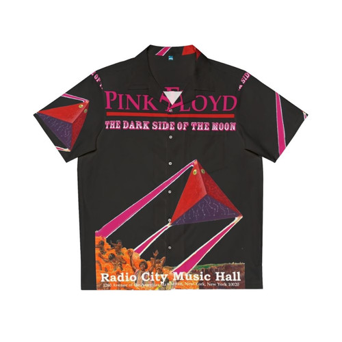 Psychedelic Pink Floyd Abstract Hawaiian Shirt