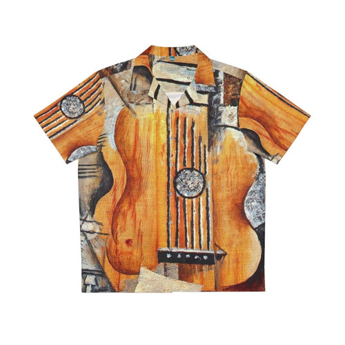 Classic Guitar Painting Hawaiian Shirt