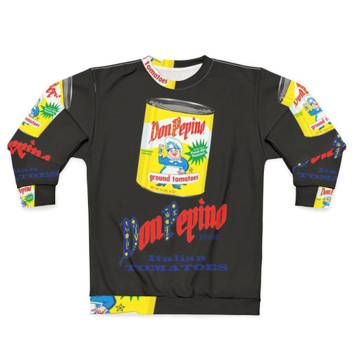 Don Pepino vintage inspired Italian food themed sweatshirt