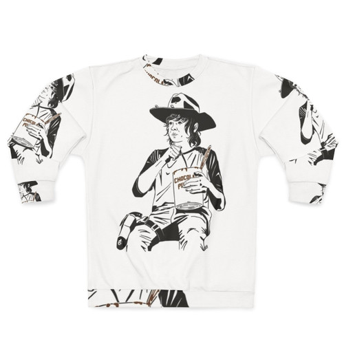 Pudding Carl The Walking Dead Fan Art Sweatshirt