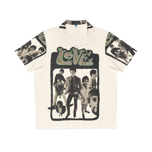 Psychedelic Hawaiian Shirt Featuring Arthur Lee and Love Band