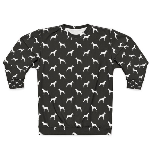 Doberman Pinscher Silhouette Sweatshirt