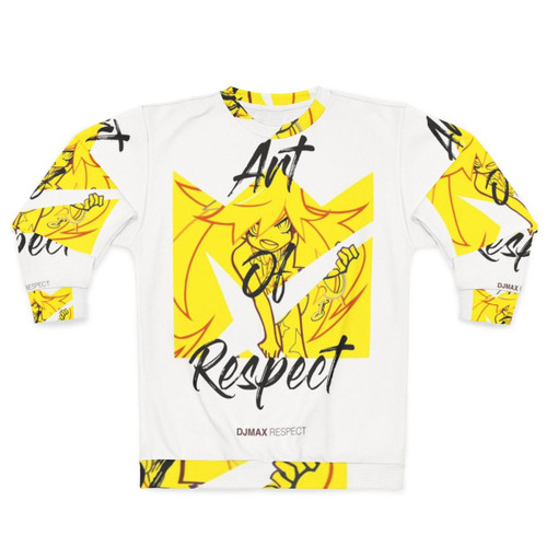 Djmax Art Of Respect Sweatshirt featuring the iconic DJMAX game logo and design