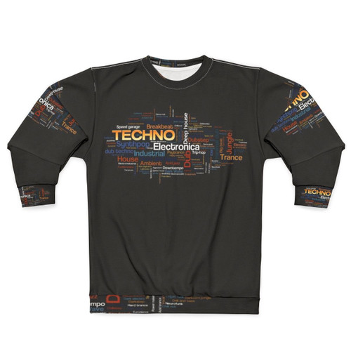 DJ Music Sweatshirt for Electronic Music Fans