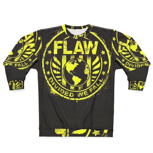 Divided We Fall Flaw Political Statement Sweatshirt