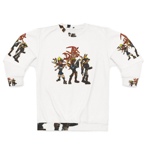 Jak And Daxter Inspired Gaming Sweatshirt