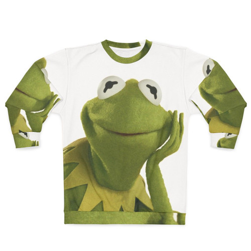 Kermit the Frog sweatshirt with Muppets design