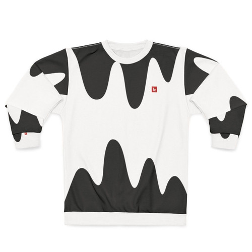 Kensa No 2 Positive Splatoon 2 Sweatshirt with Contrast Tricolor Design