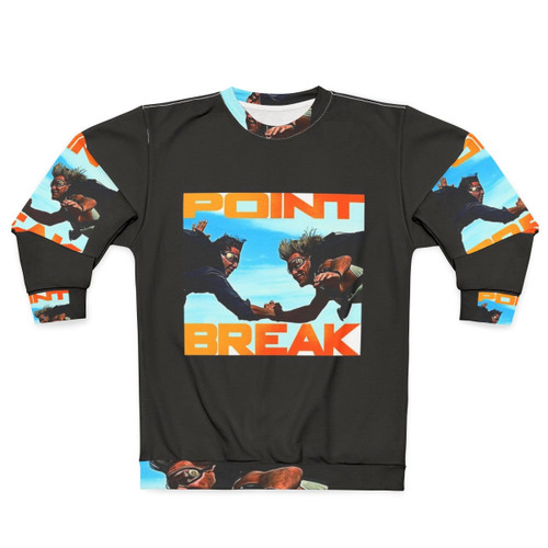 Point Break Movie Sweatshirt with Keanu Reeves and Patrick Swayze