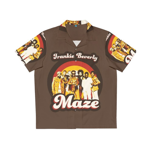 frankie beverly and maze 70s funky soul hawaiian shirt