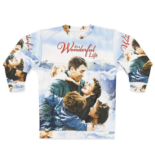 Cozy "It's a Wonderful Life" Scene Sweatshirt