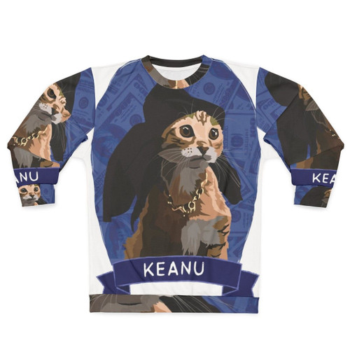 Keanu Cats of Cinema Sweatshirt Design