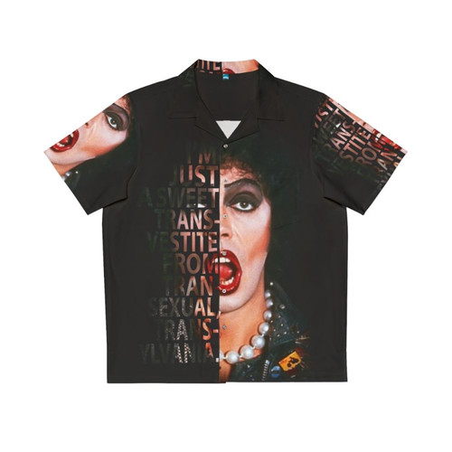 frank n furter hawaiian shirt cult classic rocky horror